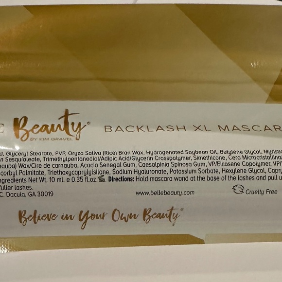 Belle Beauty Backlash XL Tubing Mascara - Color: Black - Picture 4 of 9